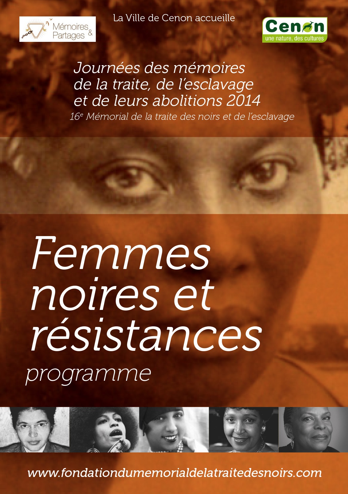 FEMMES NOIRES & RÉSISTANCES- Programme des Journées du 10 mai – Bordeaux et Cenon (7 au 11 mai 2014)