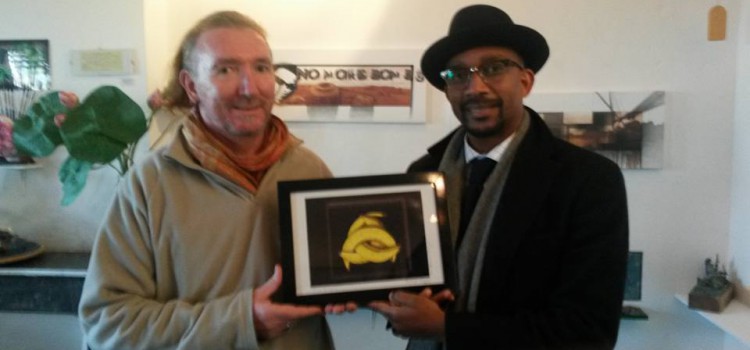 L’ARTISTE Christophe Trépier rend hommage à l’Afrique