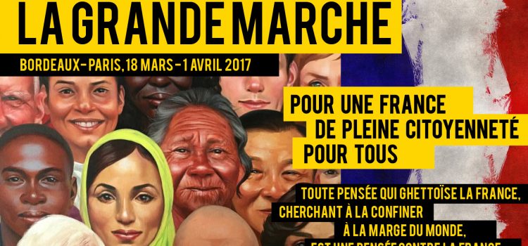 « PLEINE CITOYENNETÉ POUR TOUS »- Grande Marche, Bordeaux-Paris, 18 mars-01 avril